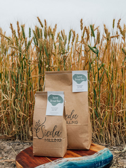 Australian wheat used to produce high-protein sifted bread flour, grown and milled in Western Australia